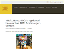 Tablet Screenshot of bukuntukpapua.org